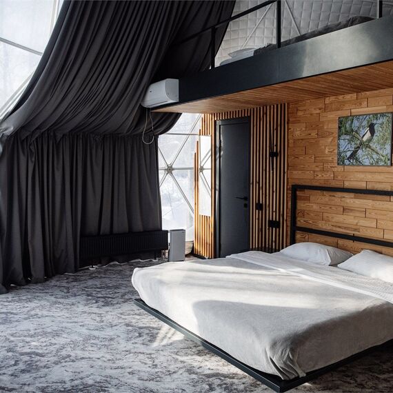 Геокупол лес. Фото 13