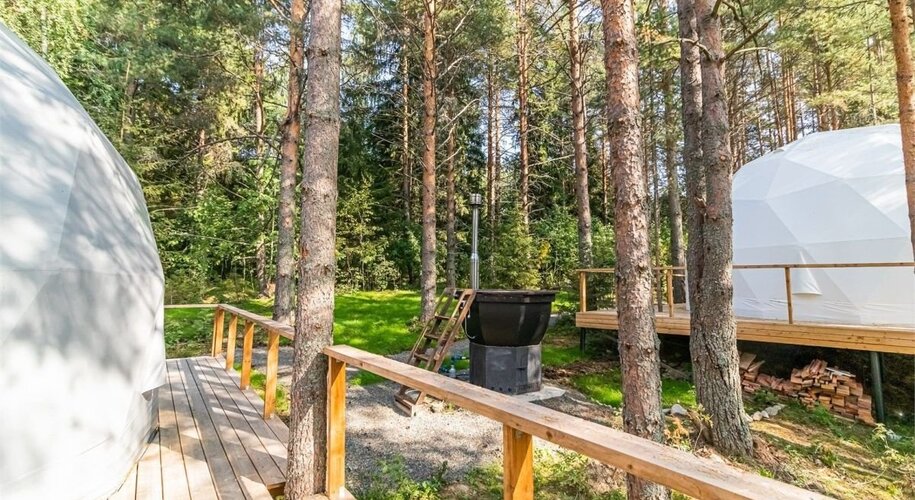 Геокупольные домики База отдыха 