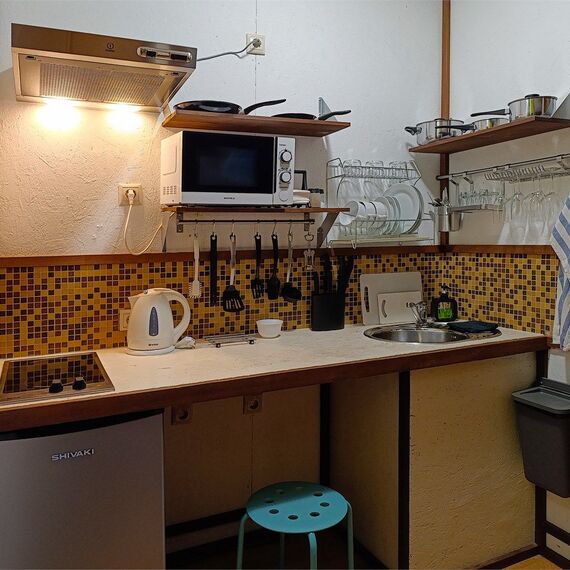 Апартаменты с кухней Делюкс 2-х комнатные. Фото 4