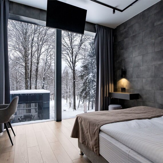 Дом для семьи или компании с 2-мя спальнями сауной и купелью. Фото 22