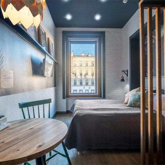 Улучшенный номер-студио с видом на Невский проспект DBL+SINGLE. Фото 20