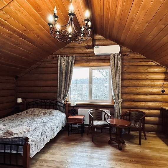 Дом из сруба №1 с камином и баней для 4-6 гостей. Фото 21