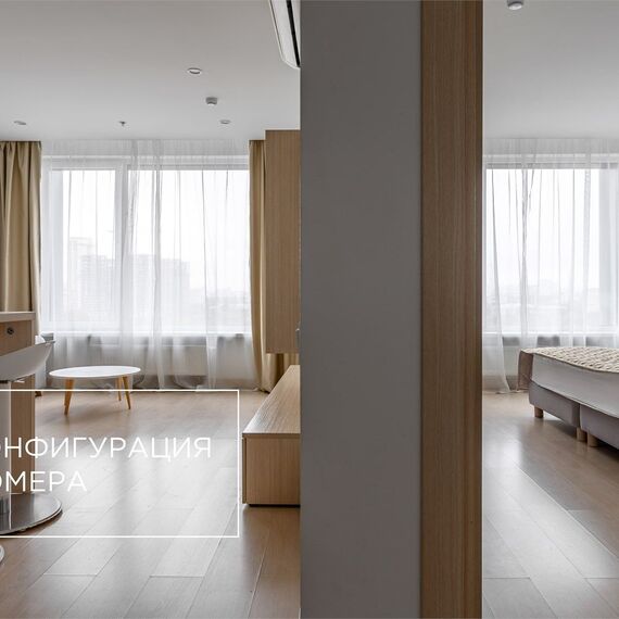 Люкс двухкомнатный номер (Ботаника). Фото 8