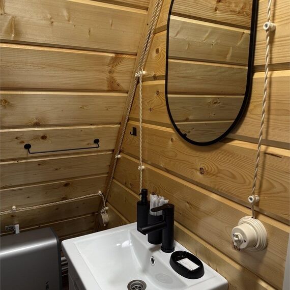 A-frame «Терракот» домик из дерева 4х местный. Фото 12