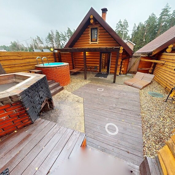 Банная изба с чаном. Фото 9