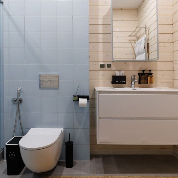 Одноэтажный коттедж с дровяным камином и личной зоной BBQ. Фото 9