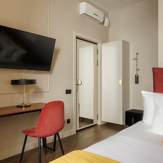 Бюджетный двухместный номер с 1 кроватью. Фото 7