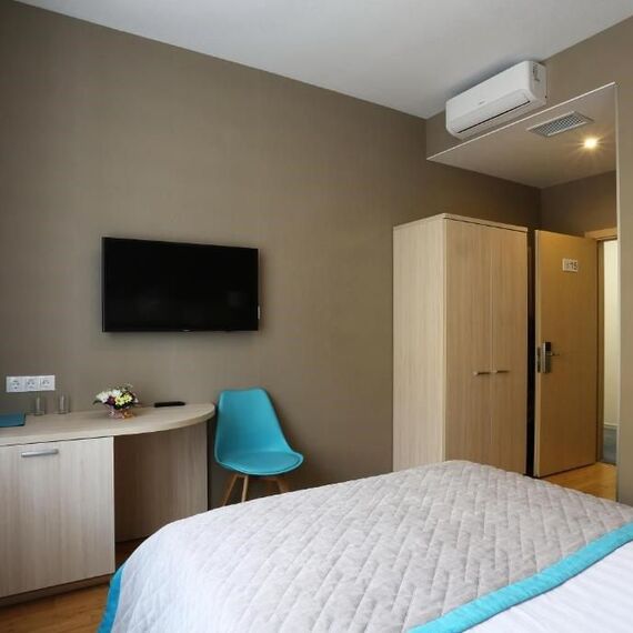 Стандартный номер с 1 кроватью. Фото 2