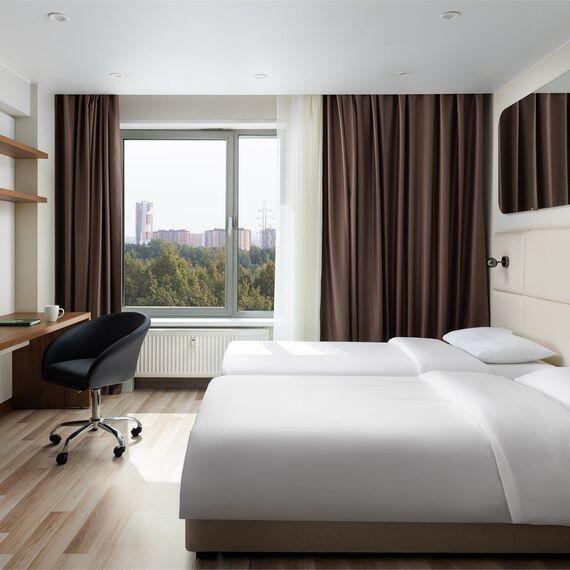 Стандарт с двумя раздельными кроватями (Митино). Фото 2