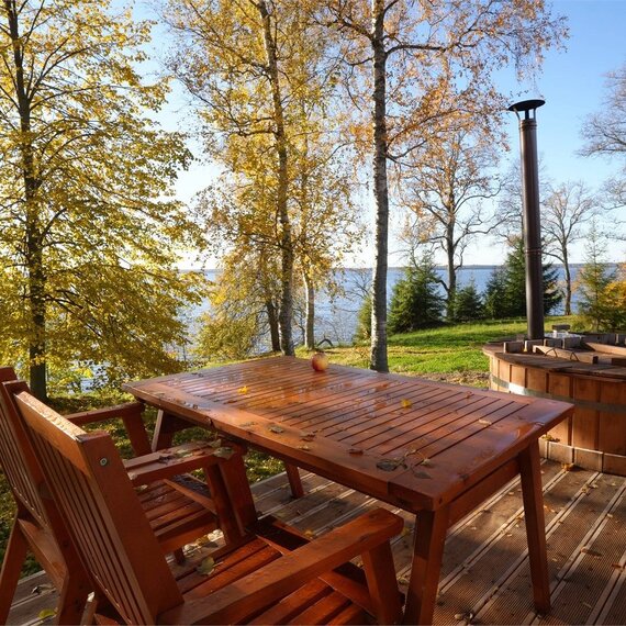 Четырёхместный Барнхаус на берегу озера. Фото 18