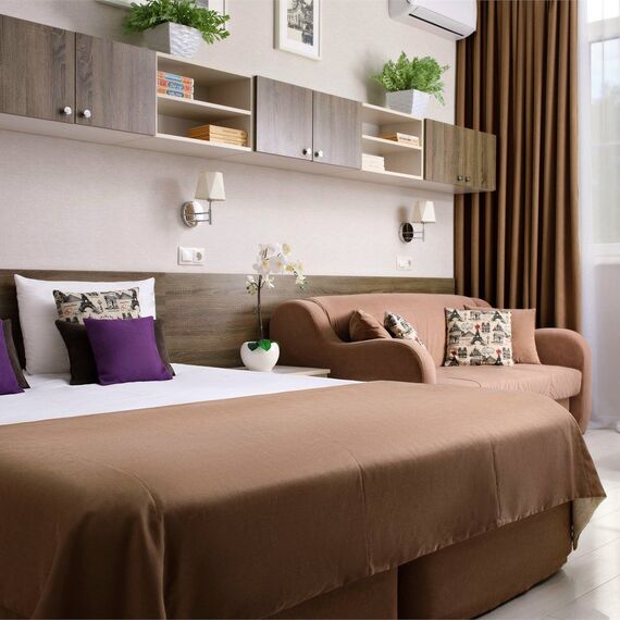 Апартаменты Park & House № 3 (кухня и ванна) до 5 гостей. Фото 14