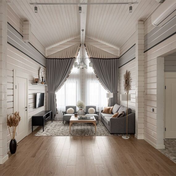 VIP Коттедж Пушистый снег (2 спальни с принадлежностями для сна Togas). Фото 3