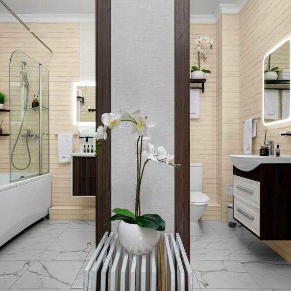 Двухкомнатные апартаменты Park & House № 4 (*кухня и ванна) до 10 гостей. Фото 13