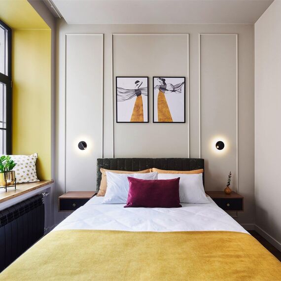 Номер студио с видом во двор. Фото 3