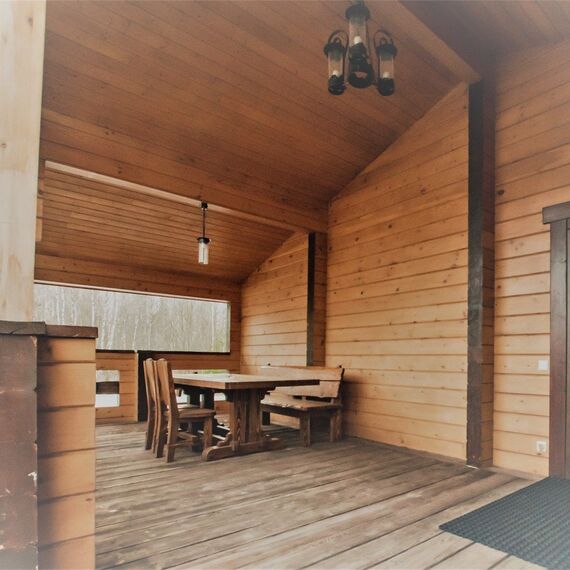 Коттедж с финской сауной и джакузи. Фото 11