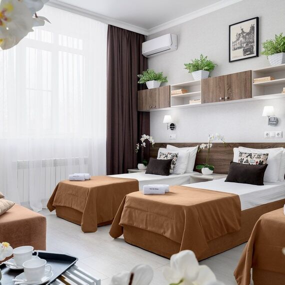 Двухкомнатные апартаменты Park & House № 4 (*кухня и ванна) до 10 гостей. Фото 4