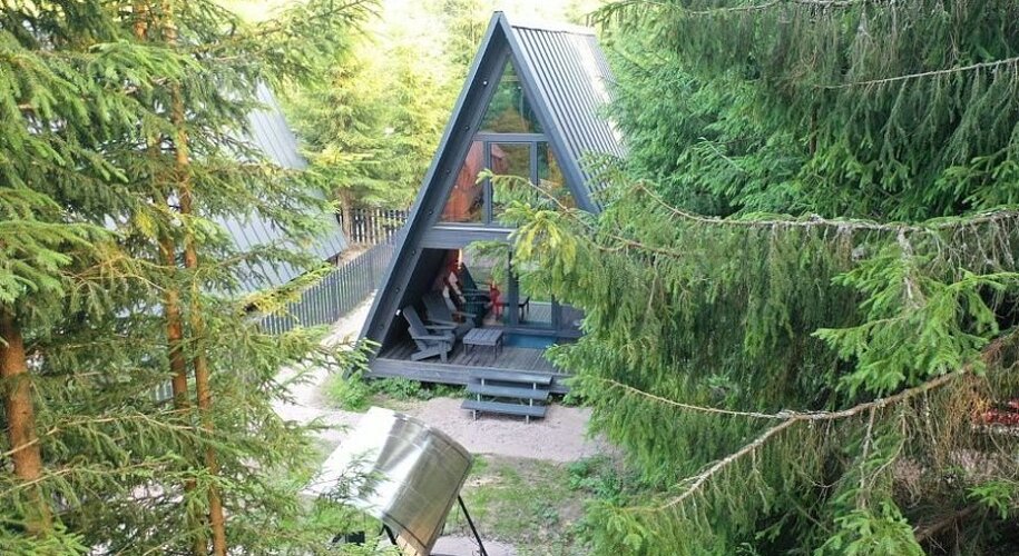 Атмосферные коттеджи A-frame ЁLKI в Новожилово - Фото 9
