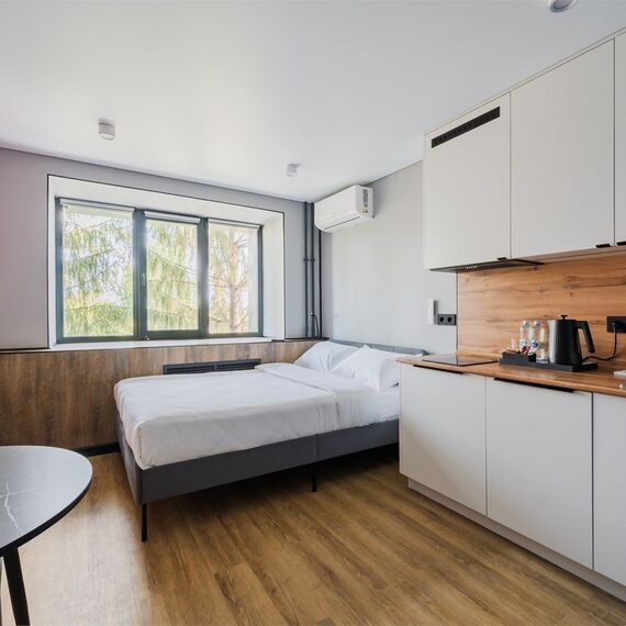 Стандарт  с 1 двуспальной кроватью. Фото 2