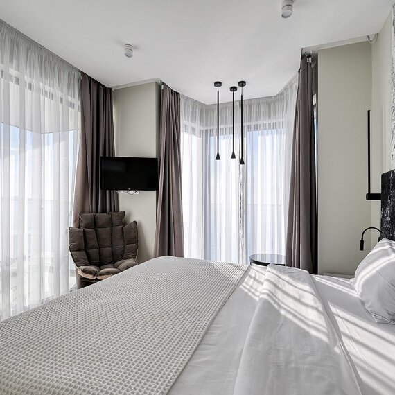 Deluxe с панорамным видом на море 321. Фото 34