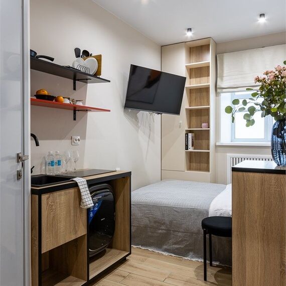 Улучшенные Апартаменты с кухней. Фото 8