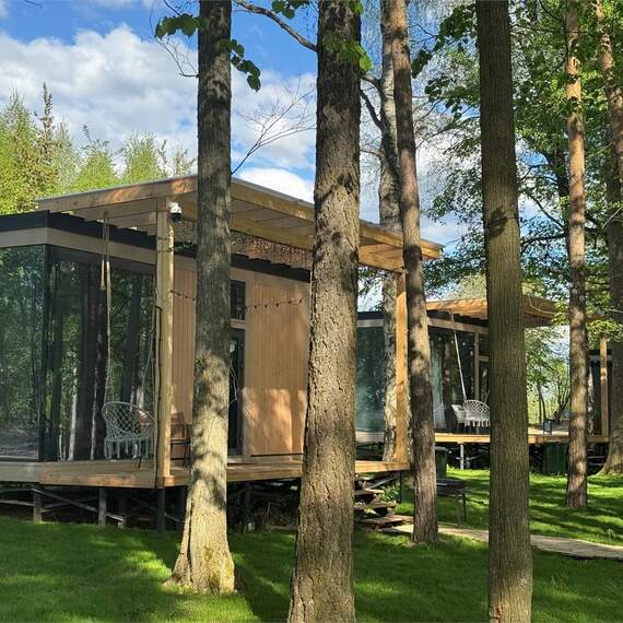Дом Зазеркалье с сибирским Чаном. Фото 13