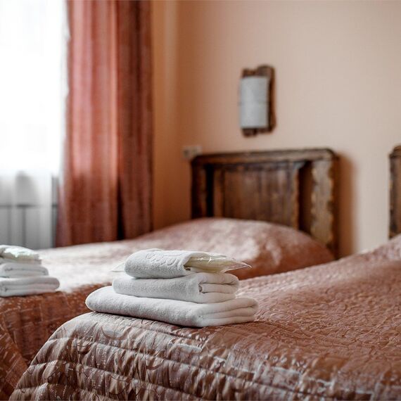 Стандартный номер с 1 или 2 кроватями. Фото 7