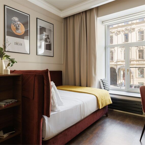 Бюджетный двухместный номер с 1 кроватью. Фото 1