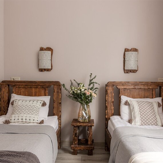 Стандартный номер с 1 или 2 кроватями. Фото 13