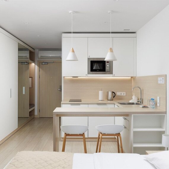 Стандарт с видом на Остров Мечты (Технопарк). Фото 13