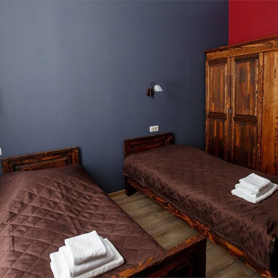 Стандартный номер с 2 кроватями. Фото 4