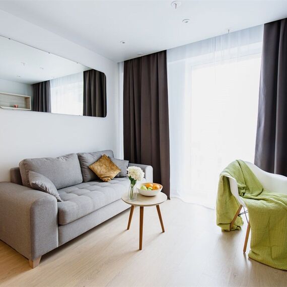 Люкс с террасой (двухкомнатный номер). Фото 8