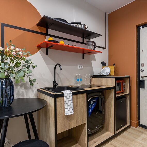 Стандартные Апартаменты с кухней. Фото 7