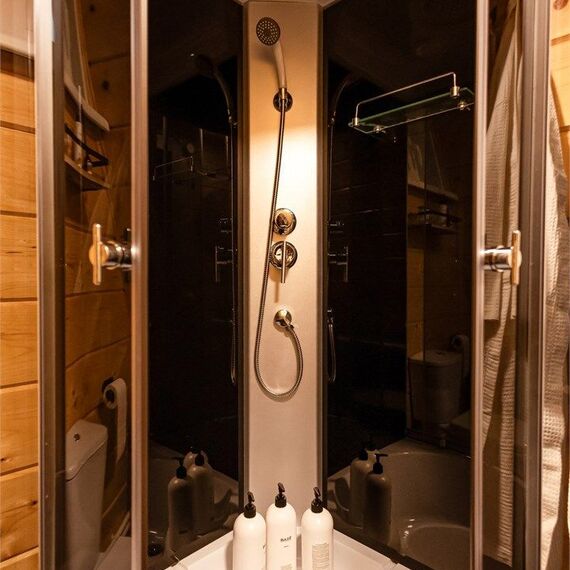 A-frame «Петрол» домик из дерева 4х местный. Фото 12