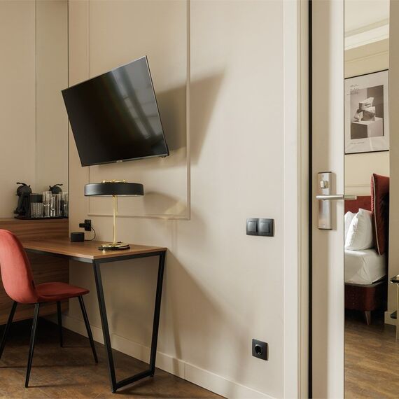 Бюджетный двухместный номер с 1 кроватью. Фото 11