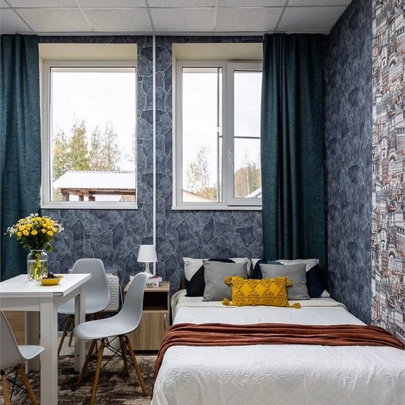 Трехместные Апартаменты с кухней. Фото 6