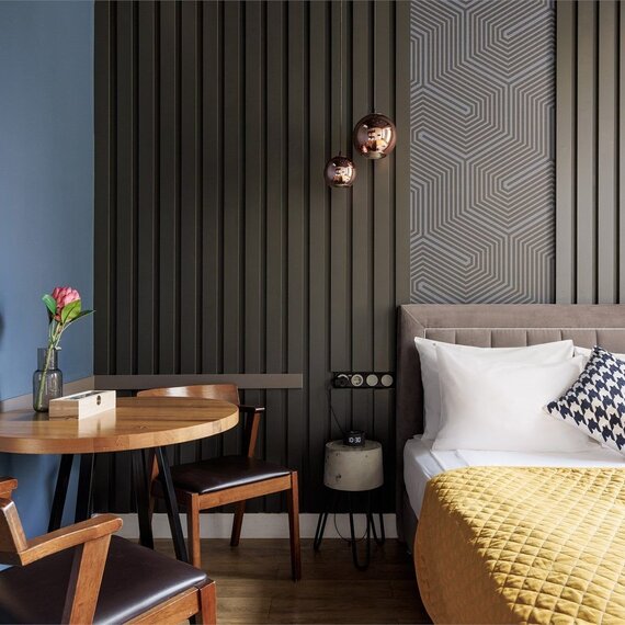 Улучшенный номер студио с видом во двор. Фото 19