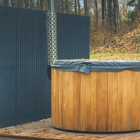 Семейный дом с 2-мя спальнями, сауной, купелью и террасой на 2 этаже. Фото 29