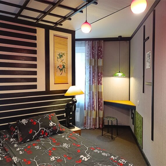 Апартаменты с кухней «Киото» 2-х комнатные. Фото 9