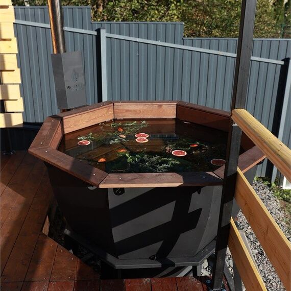 A-frame «Терракот» домик из дерева 4х местный. Фото 14