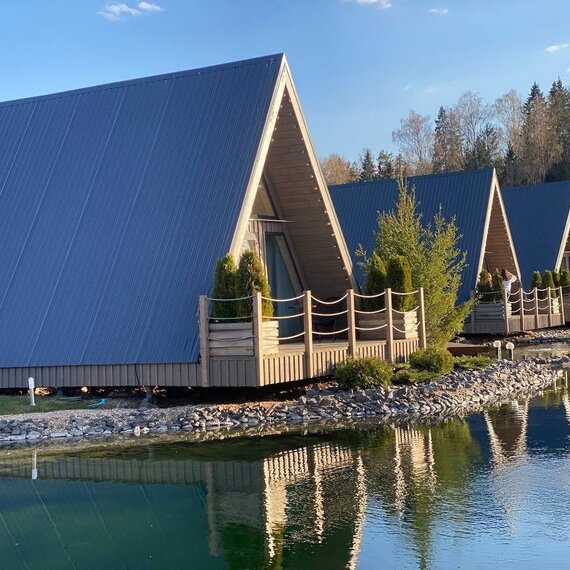 A-frame у воды. Фото 4