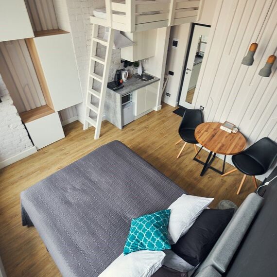 Улучшенный номер студио с видом на Невский проспект DBL+SINGLE/TRIPLE. Фото 8