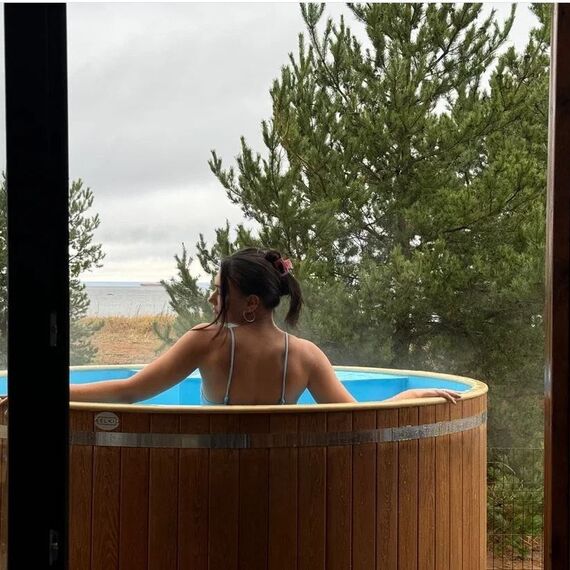 Лебяжье комната с купелью 1-ый этаж. Фото 24