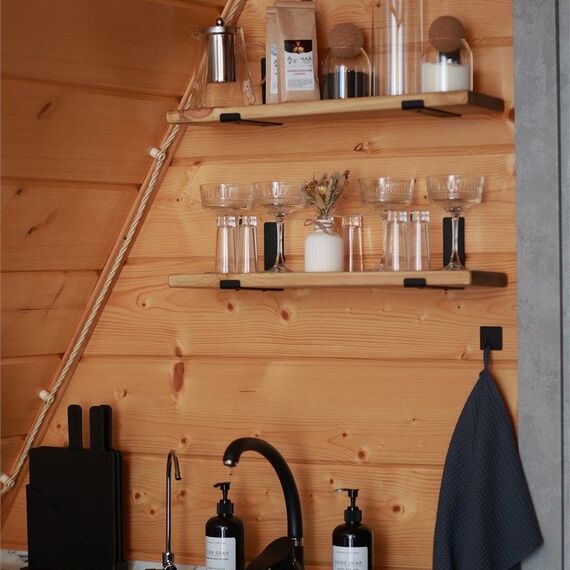 A-frame «Петрол» домик из дерева 4х местный. Фото 19