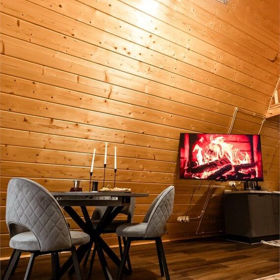 A-frame «Петрол» домик из дерева 4х местный. Фото 9