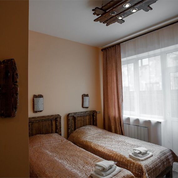 Стандартный номер с 1 или 2 кроватями. Фото 1