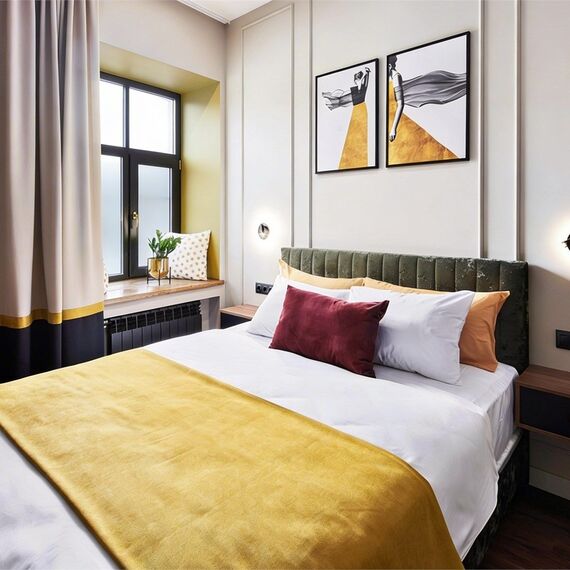 Стандартный номер с кухней, от 17 кв.м. Фото 2