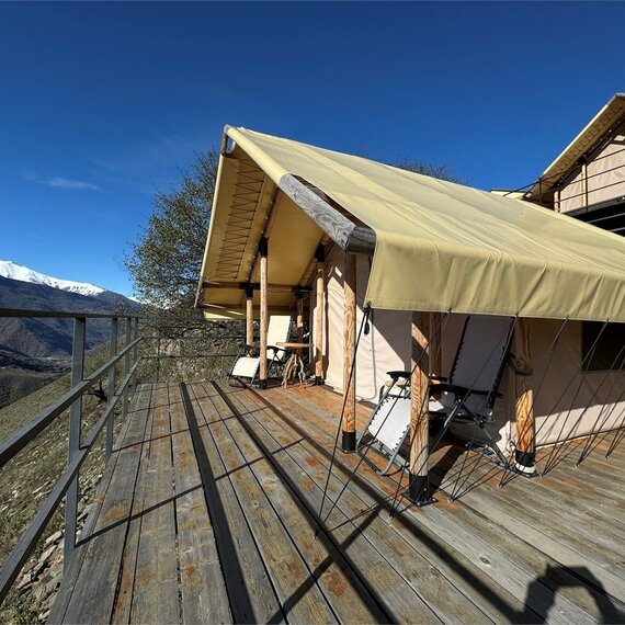 Шатёр №6 — с завтраком и общей ванной комнатой (удобно бронировать вместе с шатром №4). Фото 11