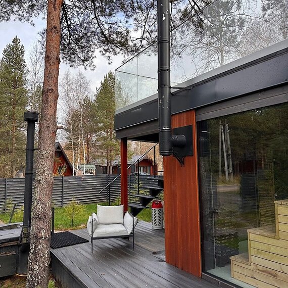 Дуплекс с баней на компанию до 6 гостей. Фото 13