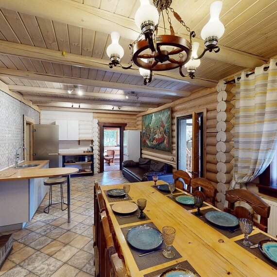 Коттедж с баней и чаном. Фото 2