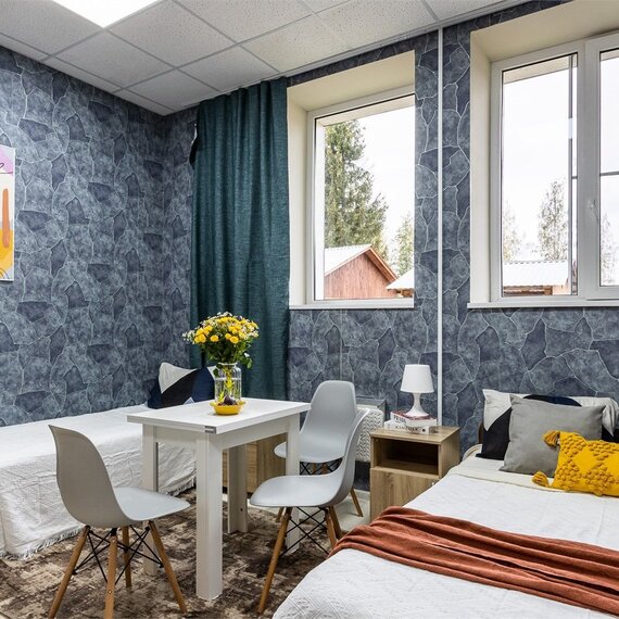 Трехместные Апартаменты с кухней. Фото 7